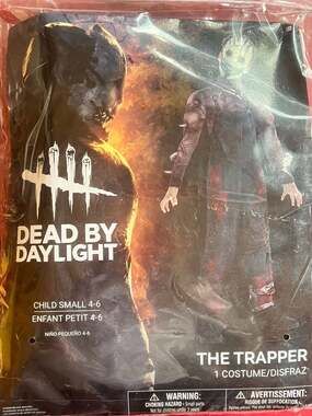 Dead by Daylight The Trapper Child Costume Size 4-6